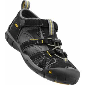 Dětské sandály SEACAMP II CNX, black/yellow, Keen, 1012064, černá - 38