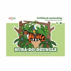 Zvířátkové omalovánky - Hurá do džungle, Kresli.to, W009521