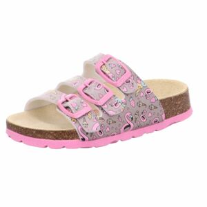 dívčí korkové pantofle FOOTBAD, Superfit, 1-800113-2030, růžová - 32