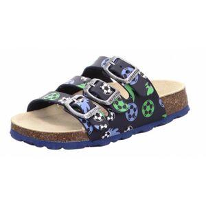 chlapecké korkové pantofle FOOTBAD, Superfit, 1-800113-8020, modrá - 35