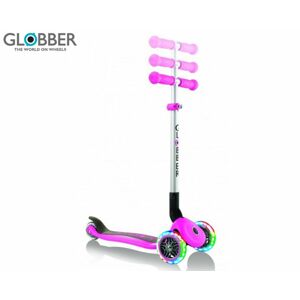 Koloběžka Primo Foldable Lights Deep Pink, Globber, W012668