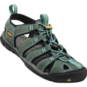 Sandály Clearwater CNX Leather W mineral blue/yellow, Keen, 1014371, modrá - 40.5