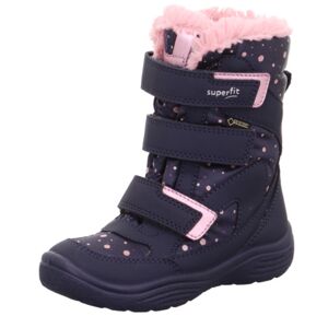 Dívčí zimní boty CRYSTAL GTX, Superfit, 1-009090-8000, modrá - 31