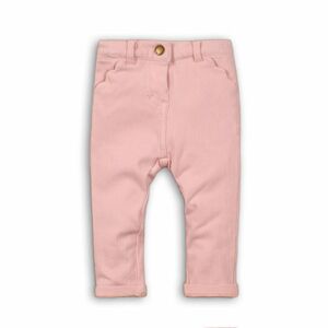 Kalhoty dívčí s elastenem, Minoti, AUTUMN 9, růžová - 86/92 | 18-24m