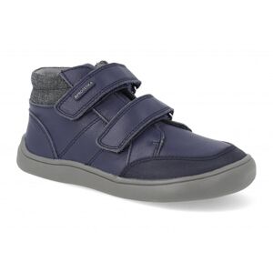 chlapecké celoroční boty Barefoot ATLAS NAVY, Protetika, modrá - 22