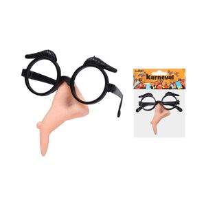 Set karneval - čarodějnice (nos + brýle), Wiky, W027548