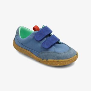 Barefoot chlapecké tenisky GROUNDIES AMSTERDAM BLUE, modrá - 34
